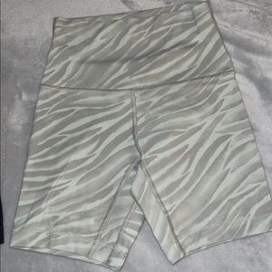 Lululemon align shorts, size 2. 6 inch length. Biker short style.